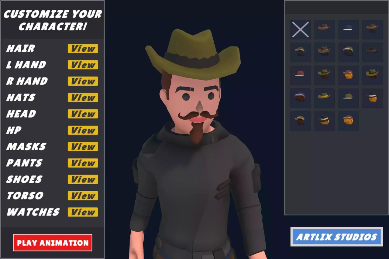 Customizable 3D City Characters Vol 2📱 - изображение 4